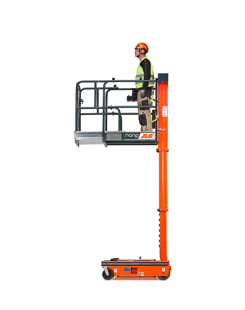 4.5m Self Propelled Push Around Vertical Lift (Extension deck)