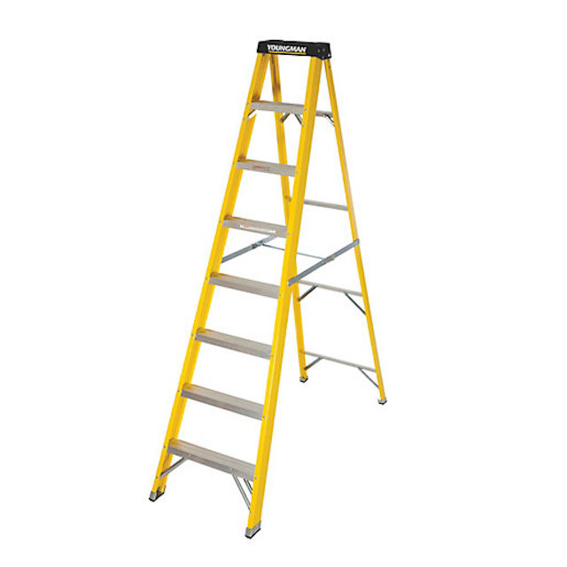 2.5m Fiberglass Step Ladder image