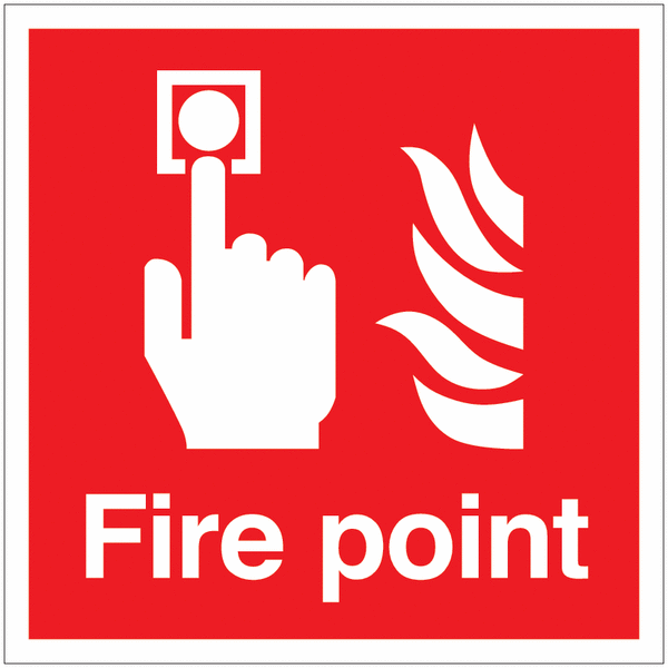 Fire point c/w Water & Powder Extinguisher image